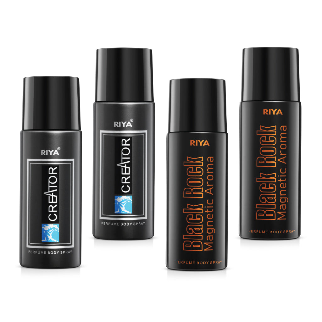 Buy 2 Creator Deodorant and Get 2 Black Rock Magnetic Aroma Deodorant Free