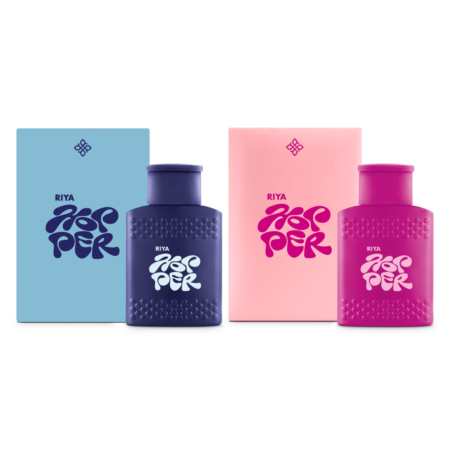 Hopper Blue & Pink | Men & Women Perfume | 50 ml Each Eau De Parfum