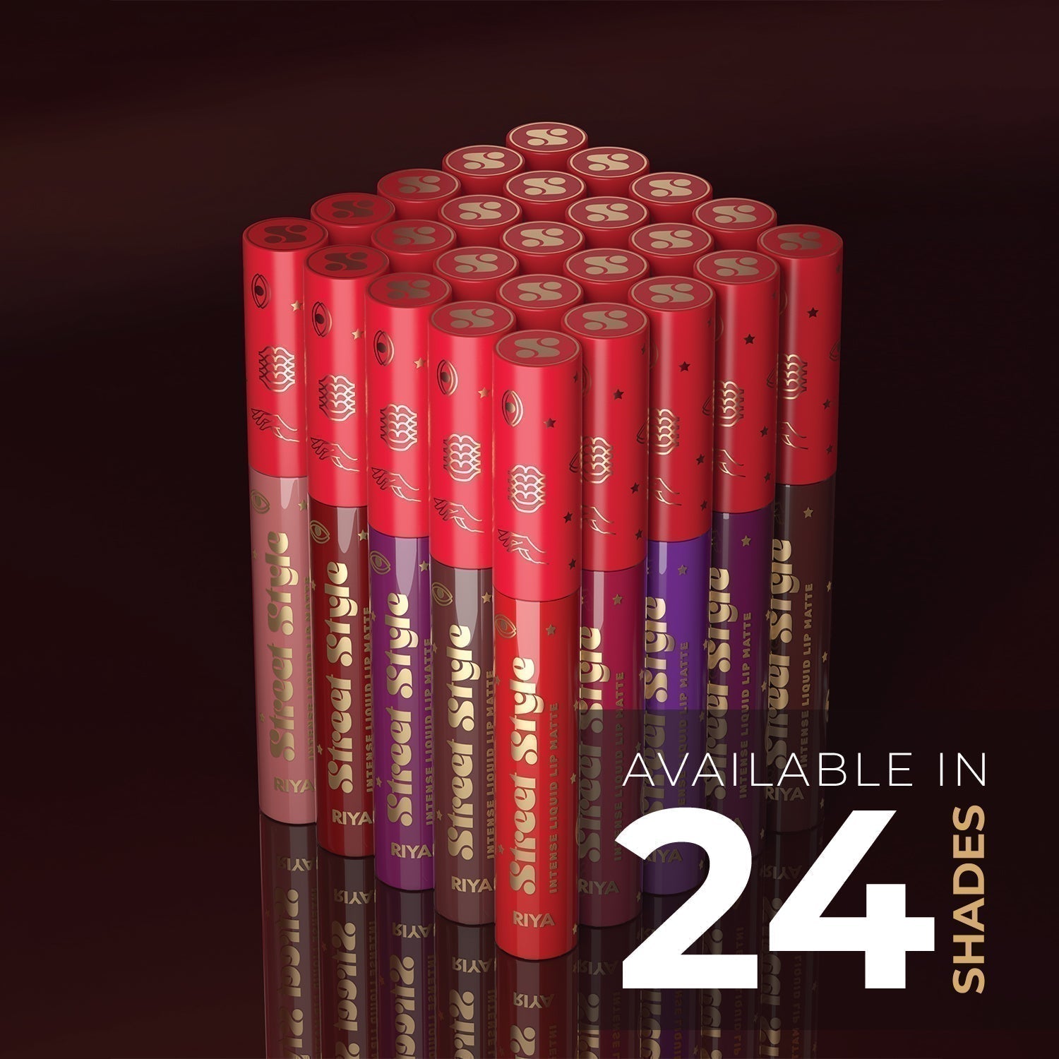Street Style Intense Liquid Lip Matte Carmine
