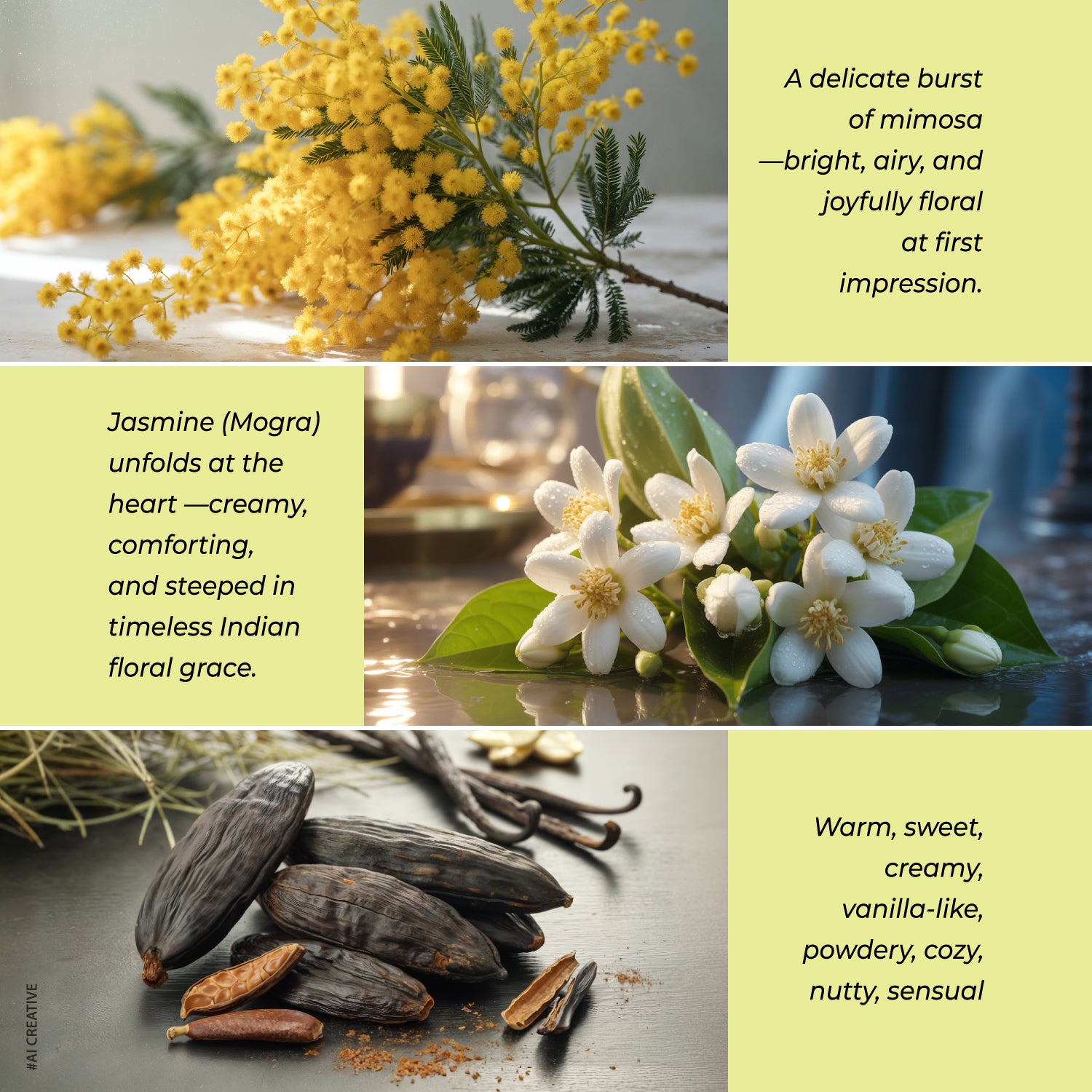 Riya Melody Sea Green 100ml and Mimosa Eau De Parfum 30ml for Women - 130 ml