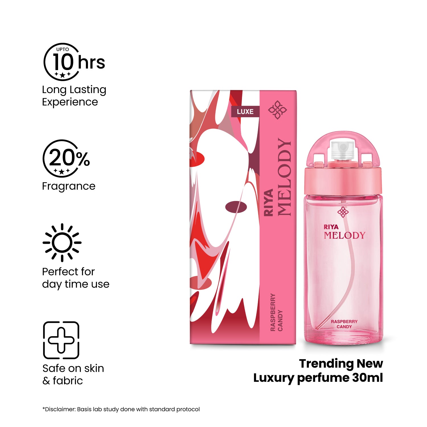 Riya Melody Mimosa Musk and Raspberry New Luxury Perfume for Women - 30 ml Each