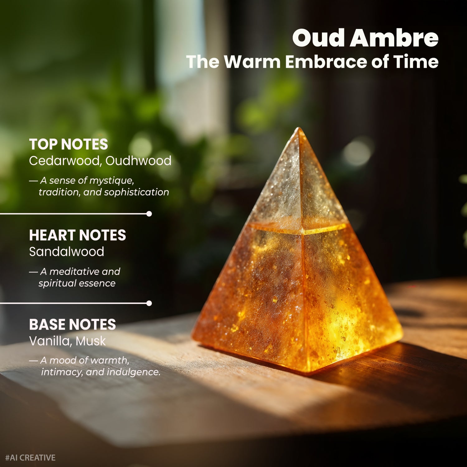 RIYA OUD Ambre Eau De Parfum for Men & Women - 30 ml