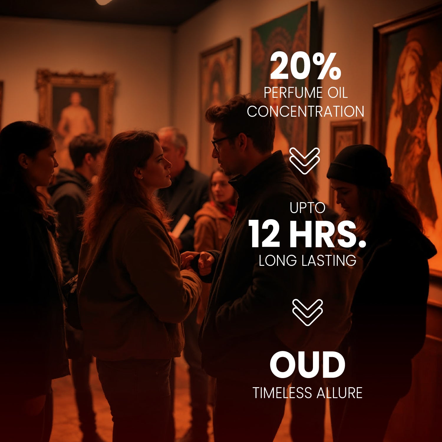 RIYA OUD Ambre Eau De Parfum for Men & Women - 20ml