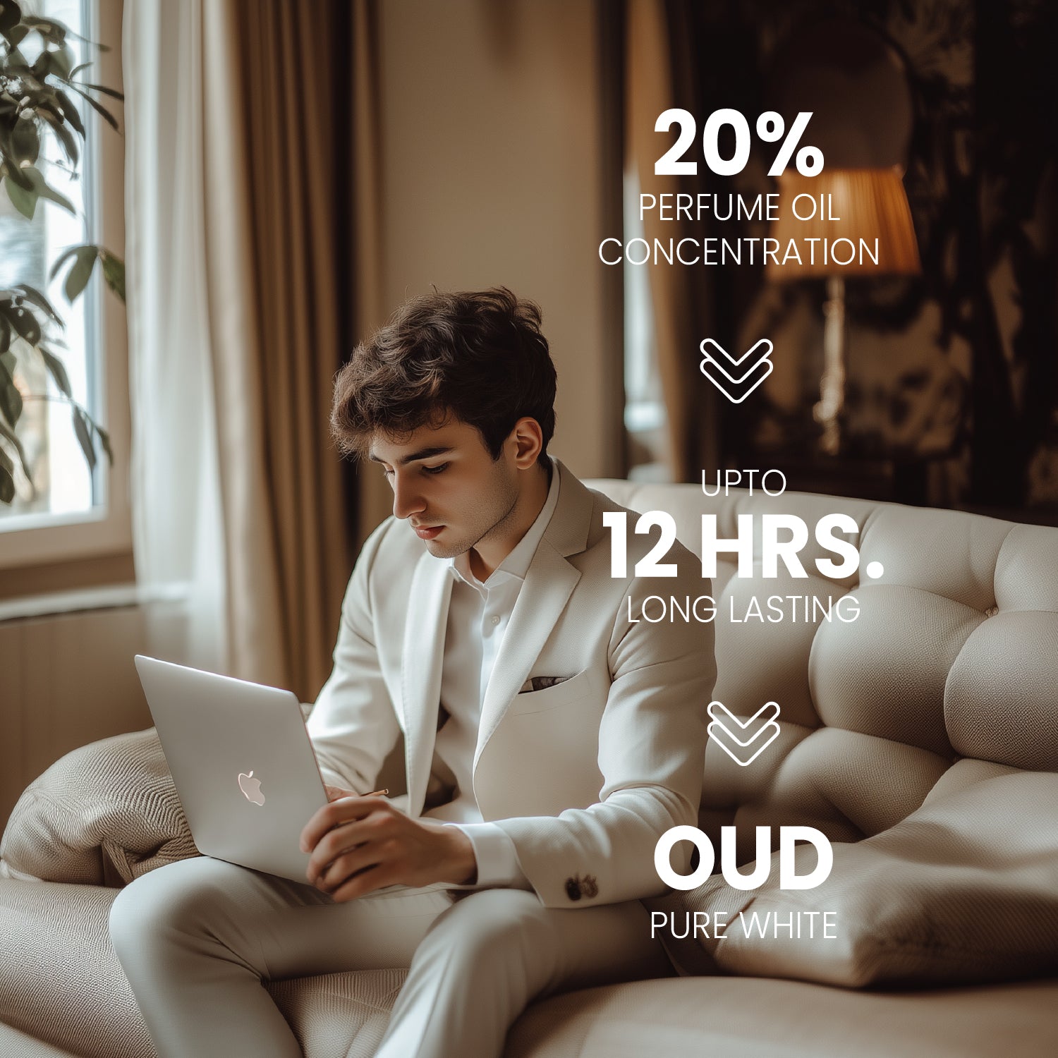 RIYA OUD IVORY Perfume for Men & Women (20ml)