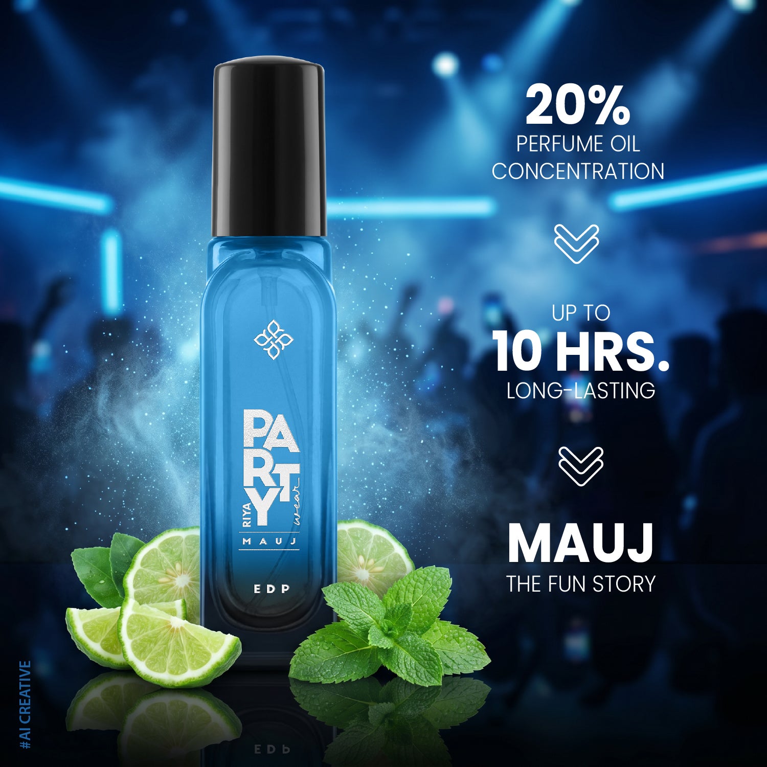 RIYA Party wear Mauj Perfume for Men and Women - 20ML