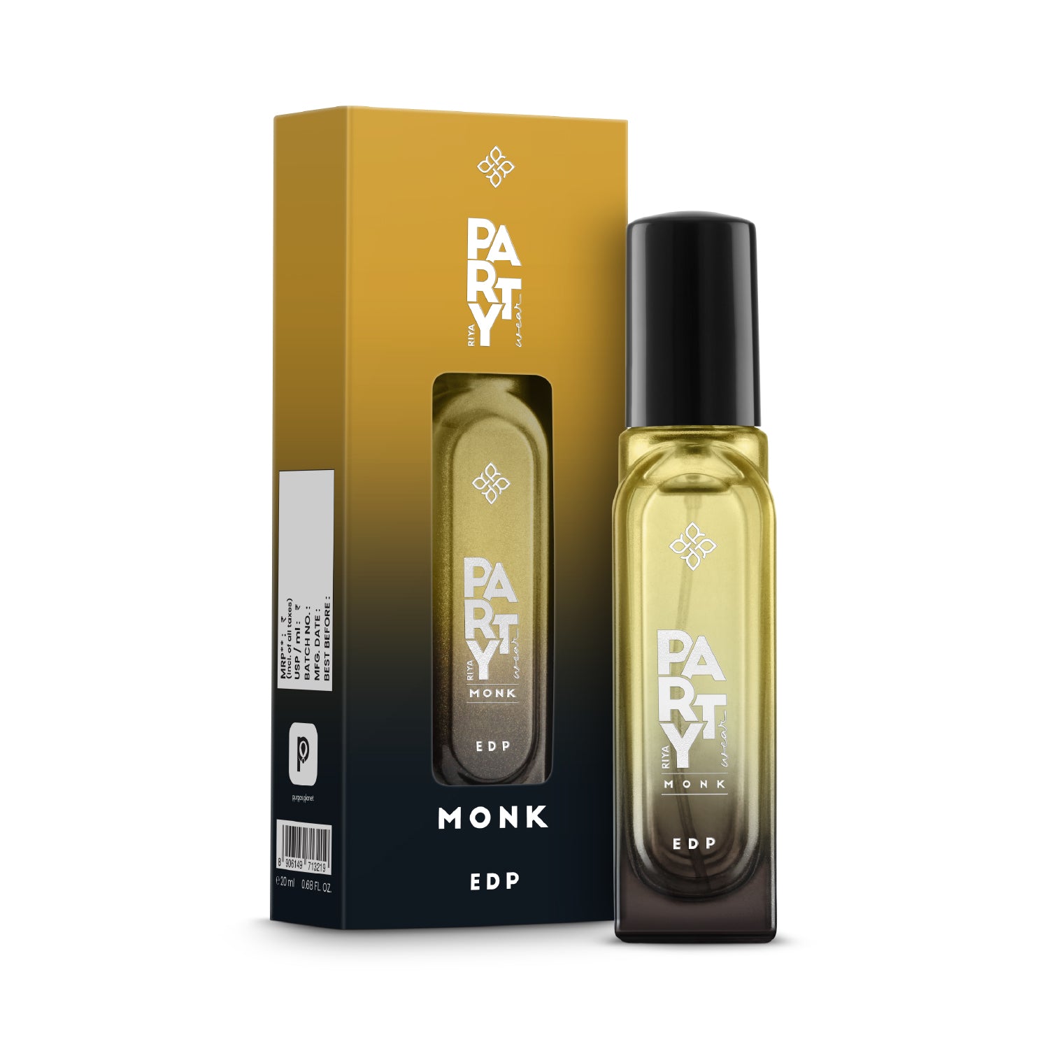 RIYA Party wear Monk Perfume for Men and Women - 20ML