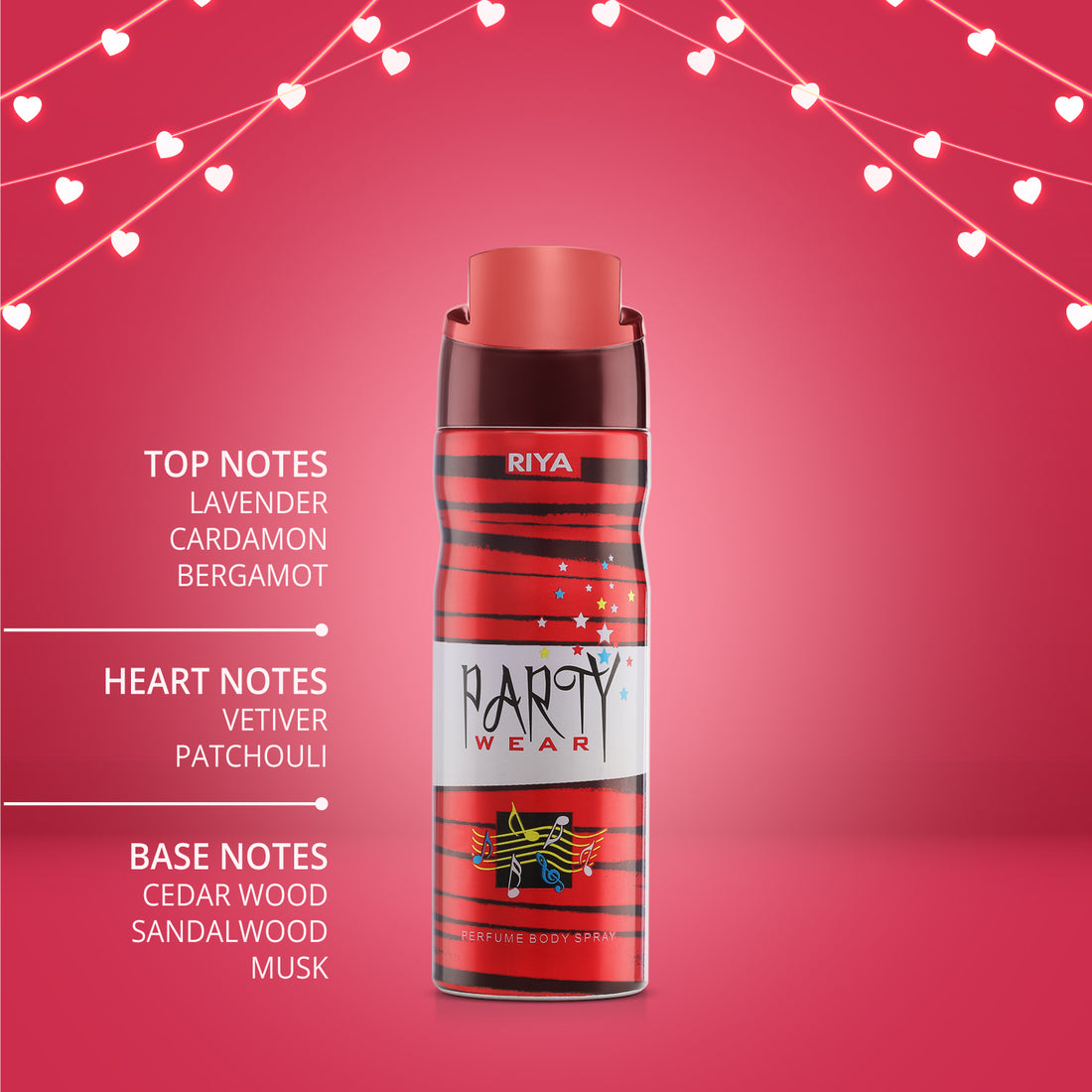 Party Wear , Black Rock, Thunderheart Blue & White | Pack of 4 Deodorants |