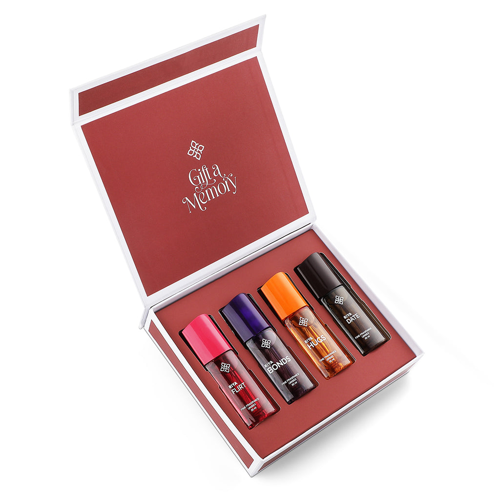Gift A Memory | Unisex Perfume Gift Box | 20ml x 4 Eau De Parfum | Gifts For All