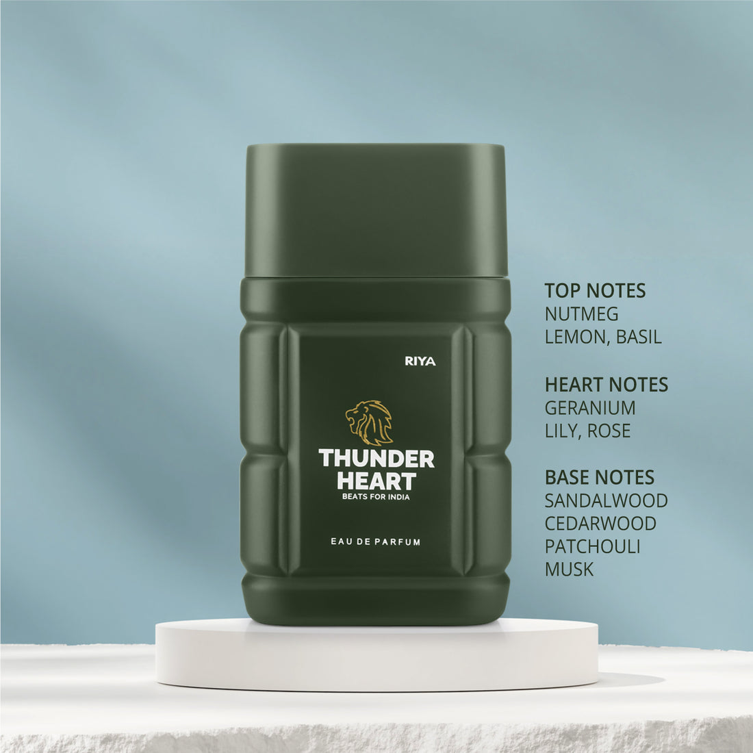 Thunderheart Green | Unisex Perfume | 100 ml & 30 ml Eau De Parfum