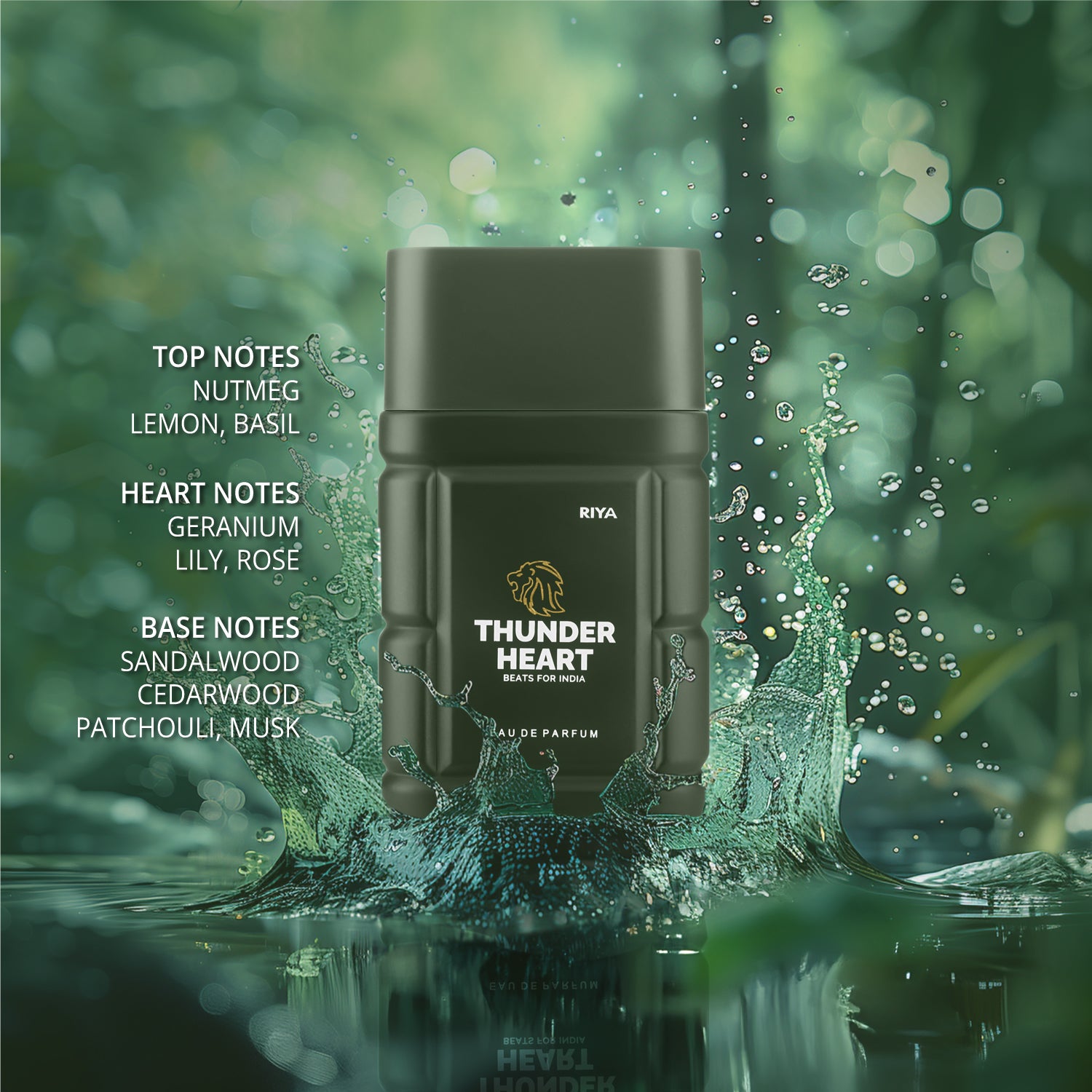 Thunderheart Blue & Green | Unisex Perfume | 100 ml & 30 ml Eau De Parfum