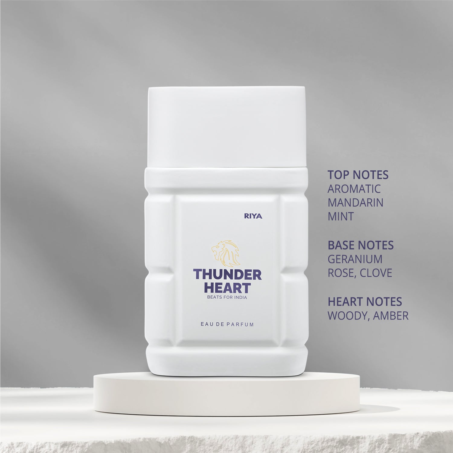 THUNDERHEART BEATS FOR INDIA (Blue, White & Green) Perfume for Men & Women (100 ml each), Eau De Parfum Pack of 3