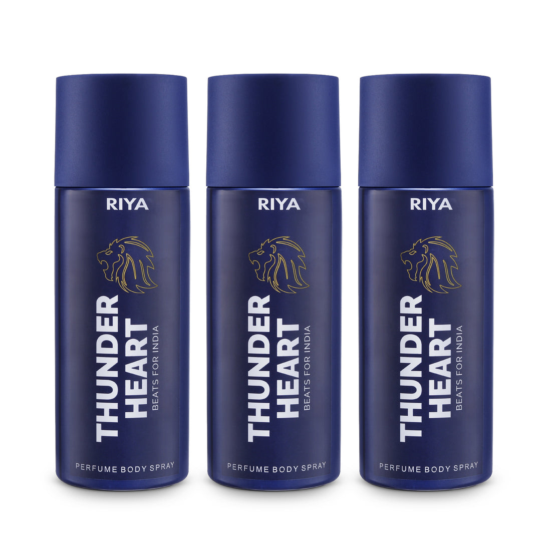 Thunderheart Blue | Unisex Deodarant | 150ml * 3