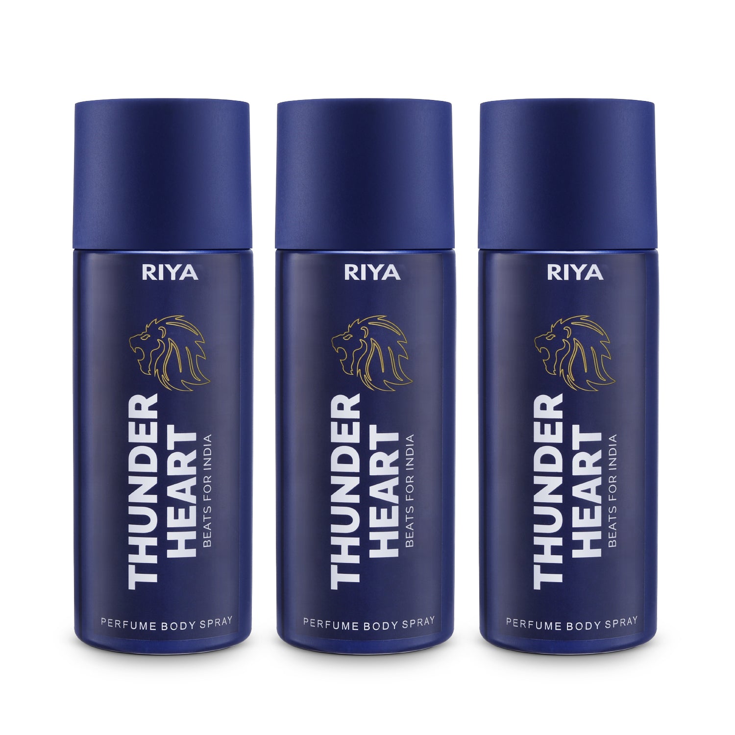 Thunderheart Blue | Unisex Deodarant | 150ml * 3