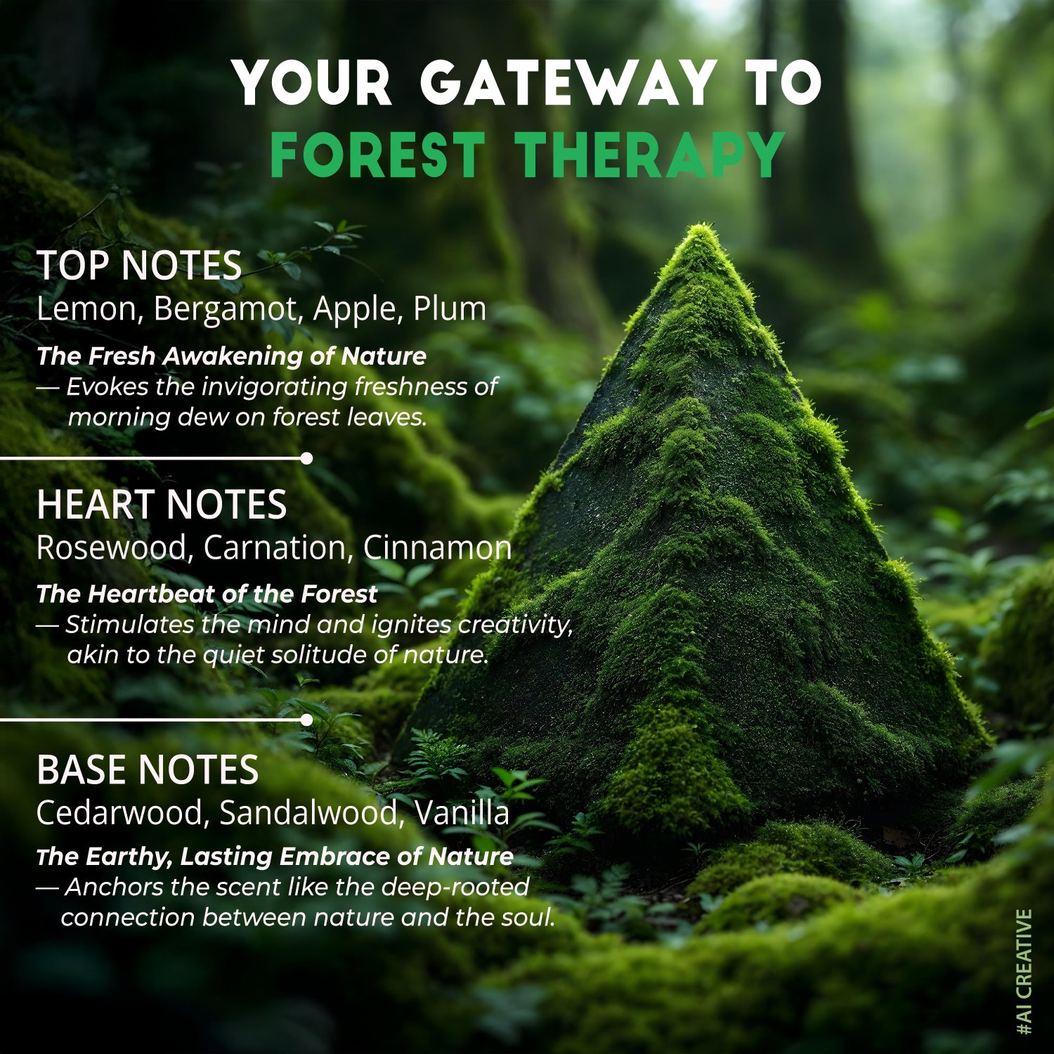 RIYA Vacance Mossy Euphoria EDP – Fresh Affordable Luxury | Oud Woody Scent for Travel & Relaxation | Perfume for Men & Women | 20ml