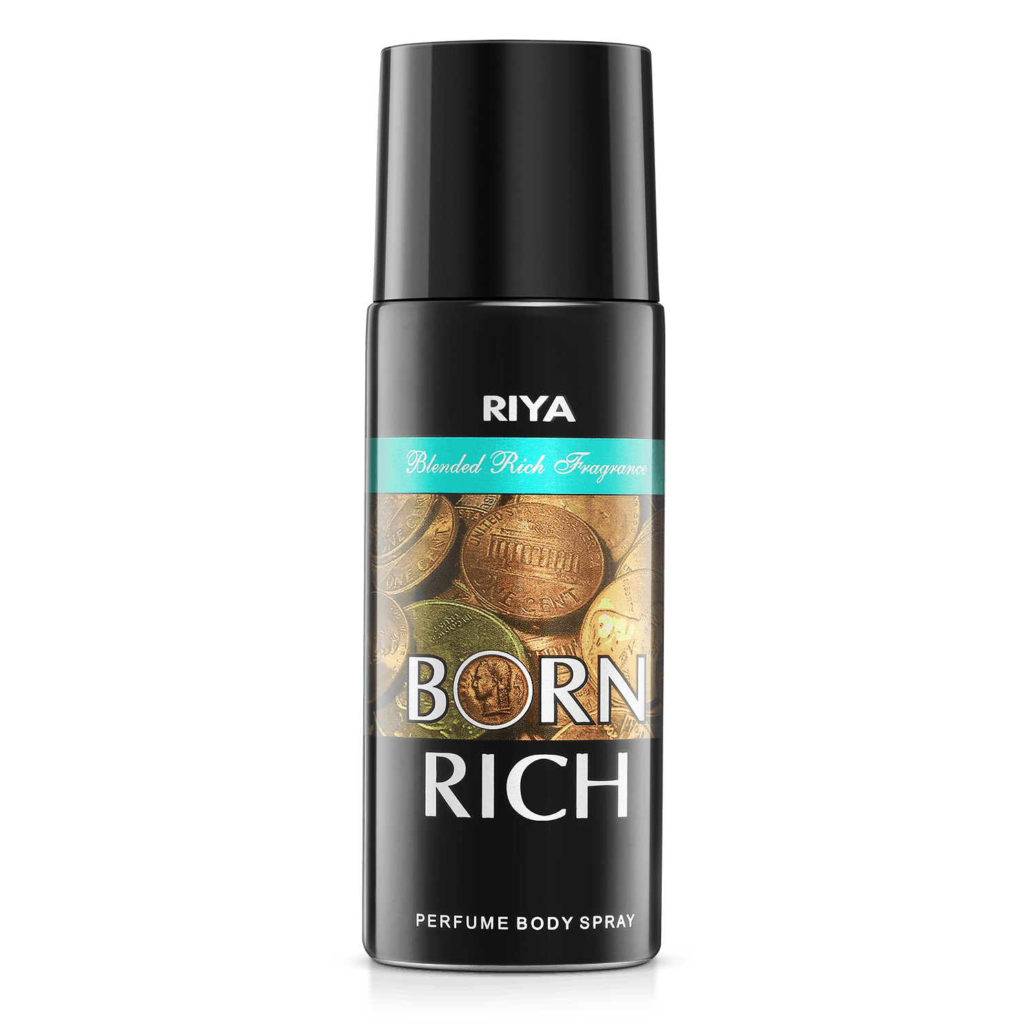 Riya Born Rich Combo of 10 Deodorant | 150 ml Each | Lavender, Musk Fragrance