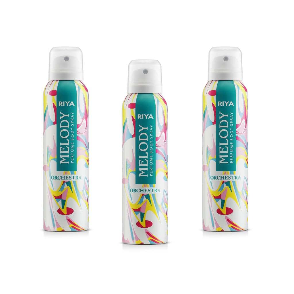 Melody Orchestra | Pack of 3| Unisex Deodorant |