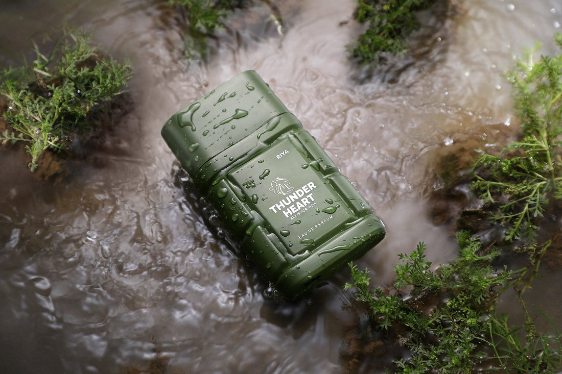 Thunder Heart Green Unisex Perfume - Riya Lifestyle