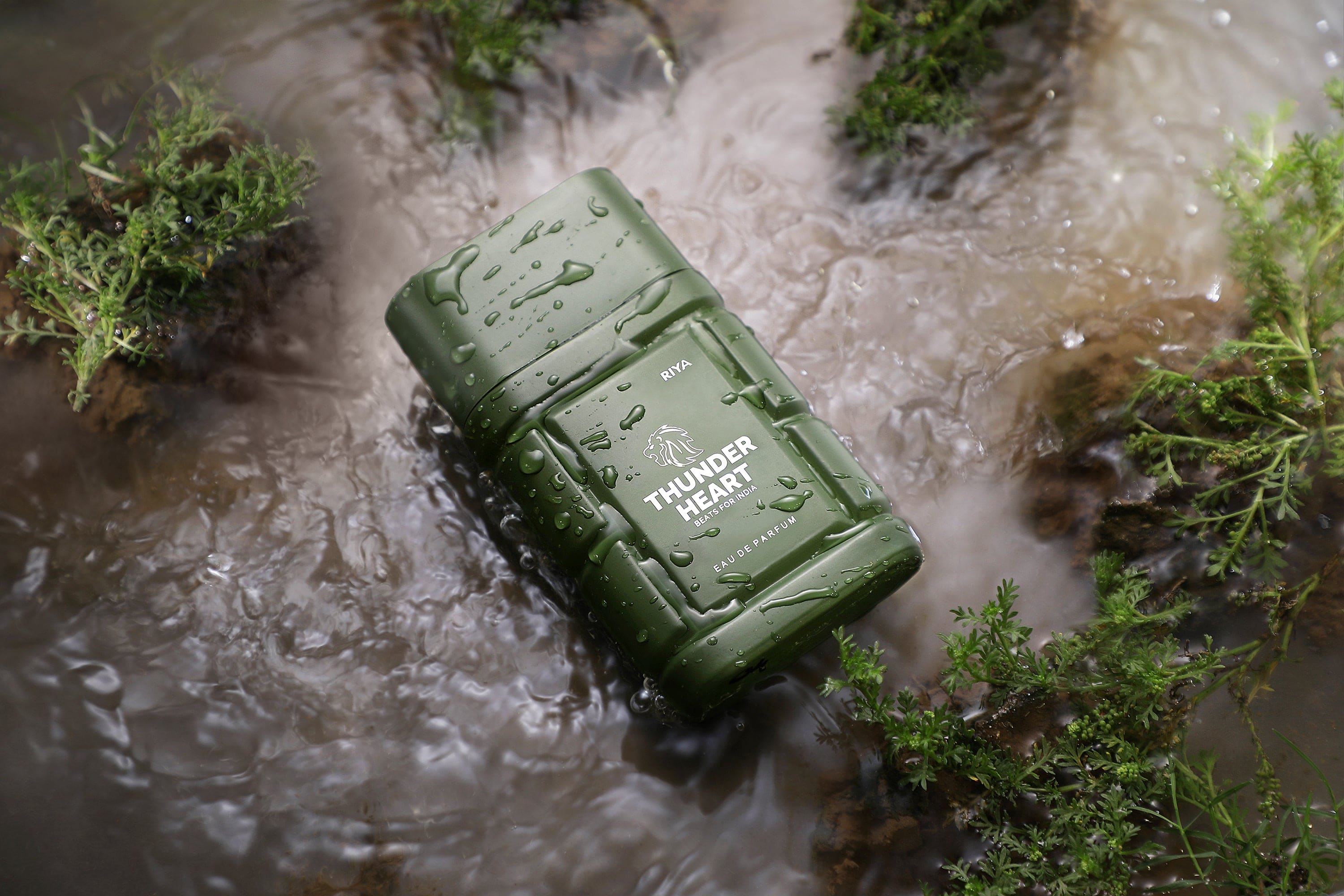 Thunder Heart Green Unisex Perfume - Riya Lifestyle