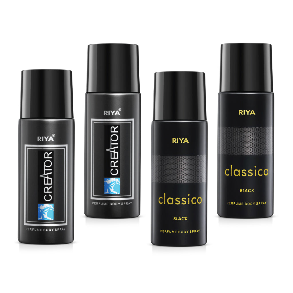 Buy 2  Creator Deodorant and Get 2 Classico Black Deodorant Free
