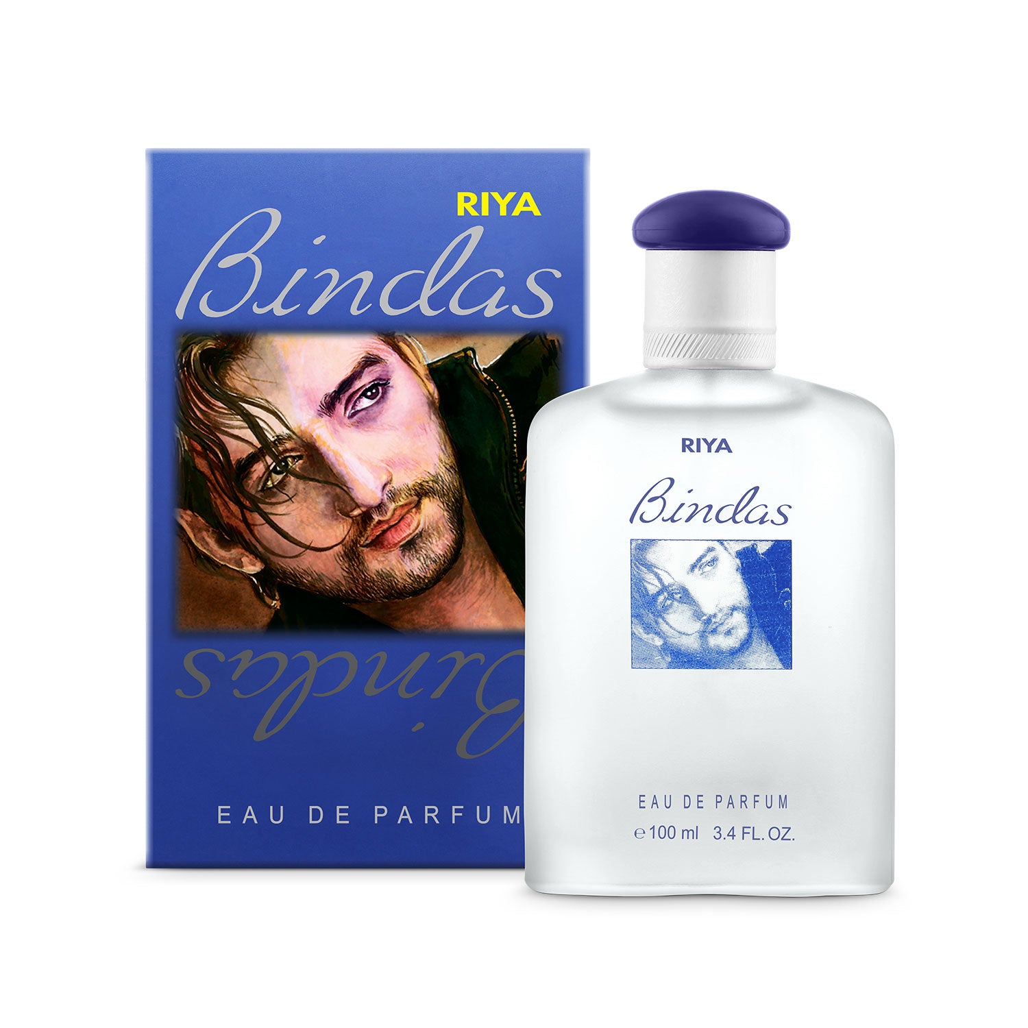 Bindas(Blue) Eau De Parfum 100 ml For Men