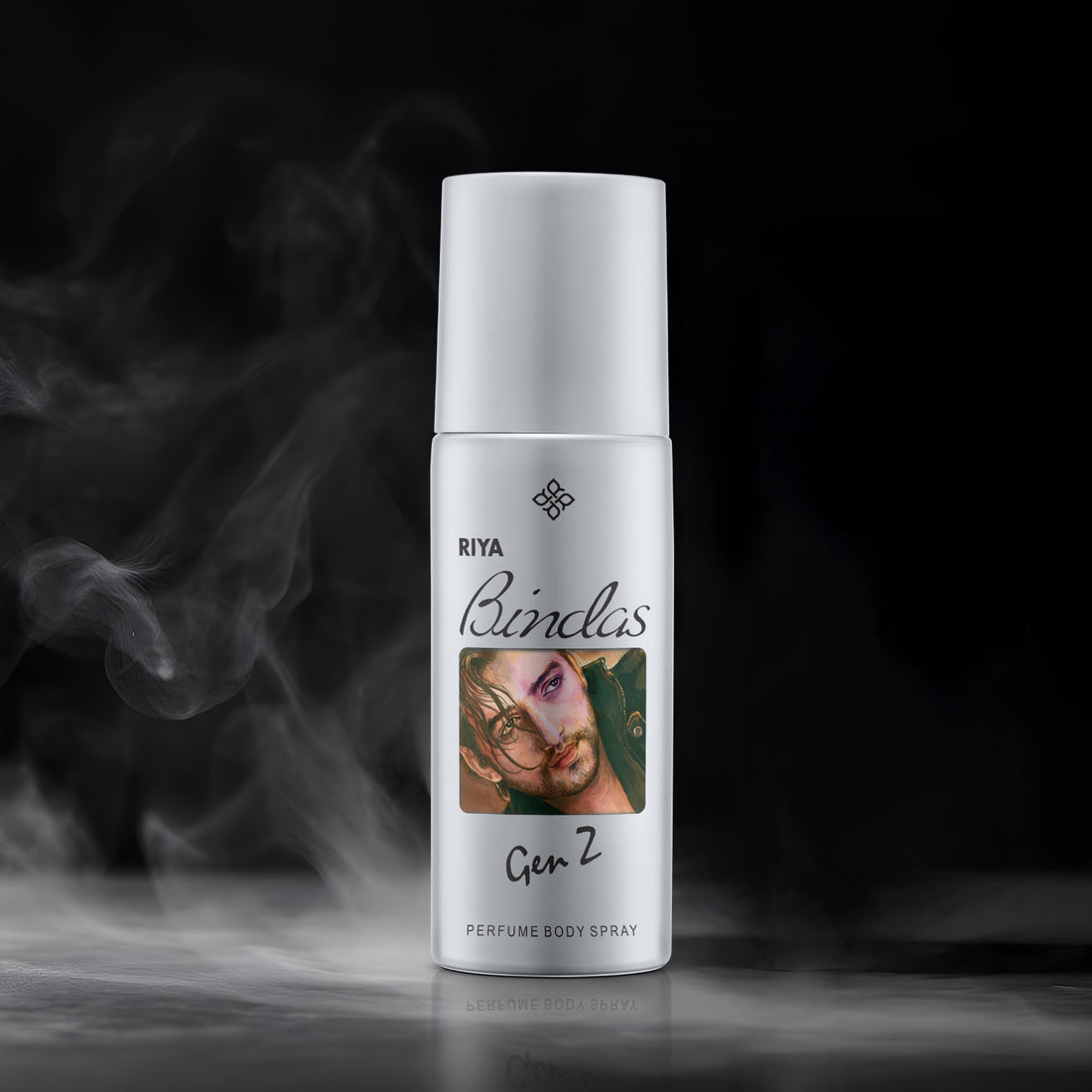 Riya Bindas Grey Combo of 10 Deodorant for Men | 150 ml Each | Bergamot, Lemon Fragrance