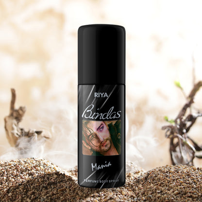 Born Rich, Melody Orchestra &amp; Bindas | Pack of 6 | Unisex Deodorant | 40 ml Each