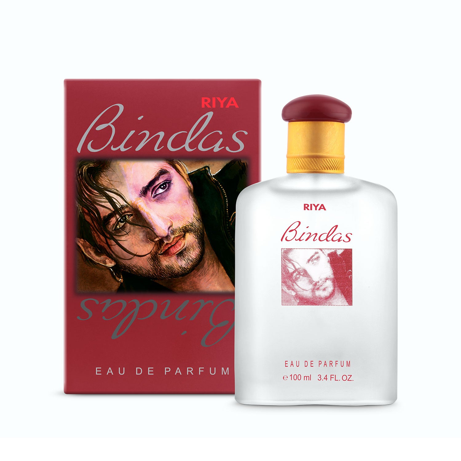 Bindas(Red) Eau De Parfum 100 ml For Men