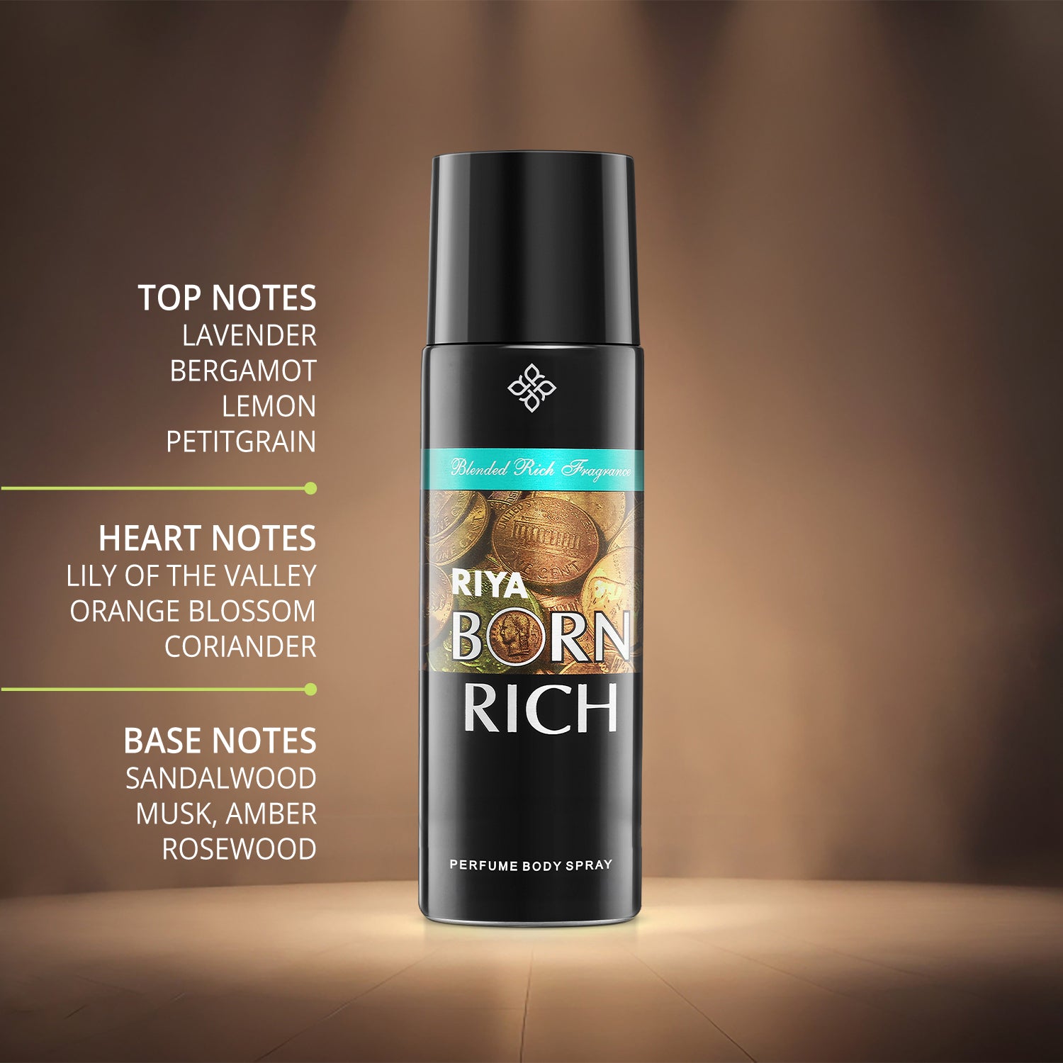 Riya Set of 10 Deodorant | 200 ml Each