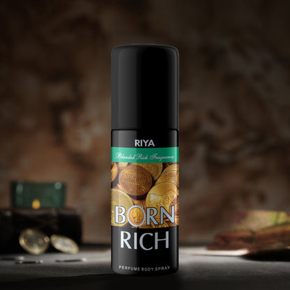 Born Rich, Melody Orchestra &amp; Bindas | Pack of 6 | Unisex Deodorant | 40 ml Each