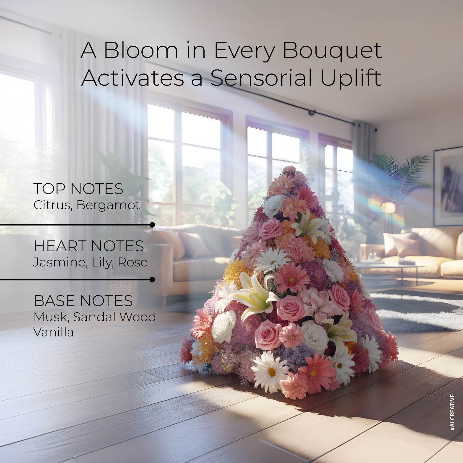 Riya Bouquet Air Freshener - Pack of 1 (200ml)