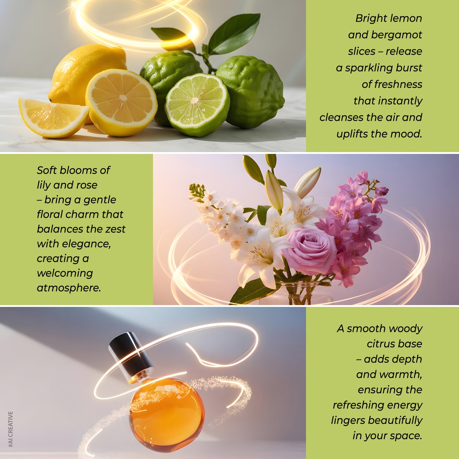 Riya Rose &amp; Lemon Air Freshener - Pack of 2 (200ml Each)