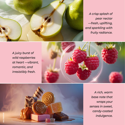 Riya Melody Sea Green 100 ml with Raspberry EDP 30 ml for Women - 130 ml