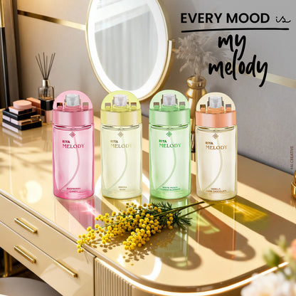 Riya Melody White Peach Eau De Parfum 30ml | Fruity Floral Perfume for Women | Fresh Peach &amp; Soft Floral Notes | Long-Lasting