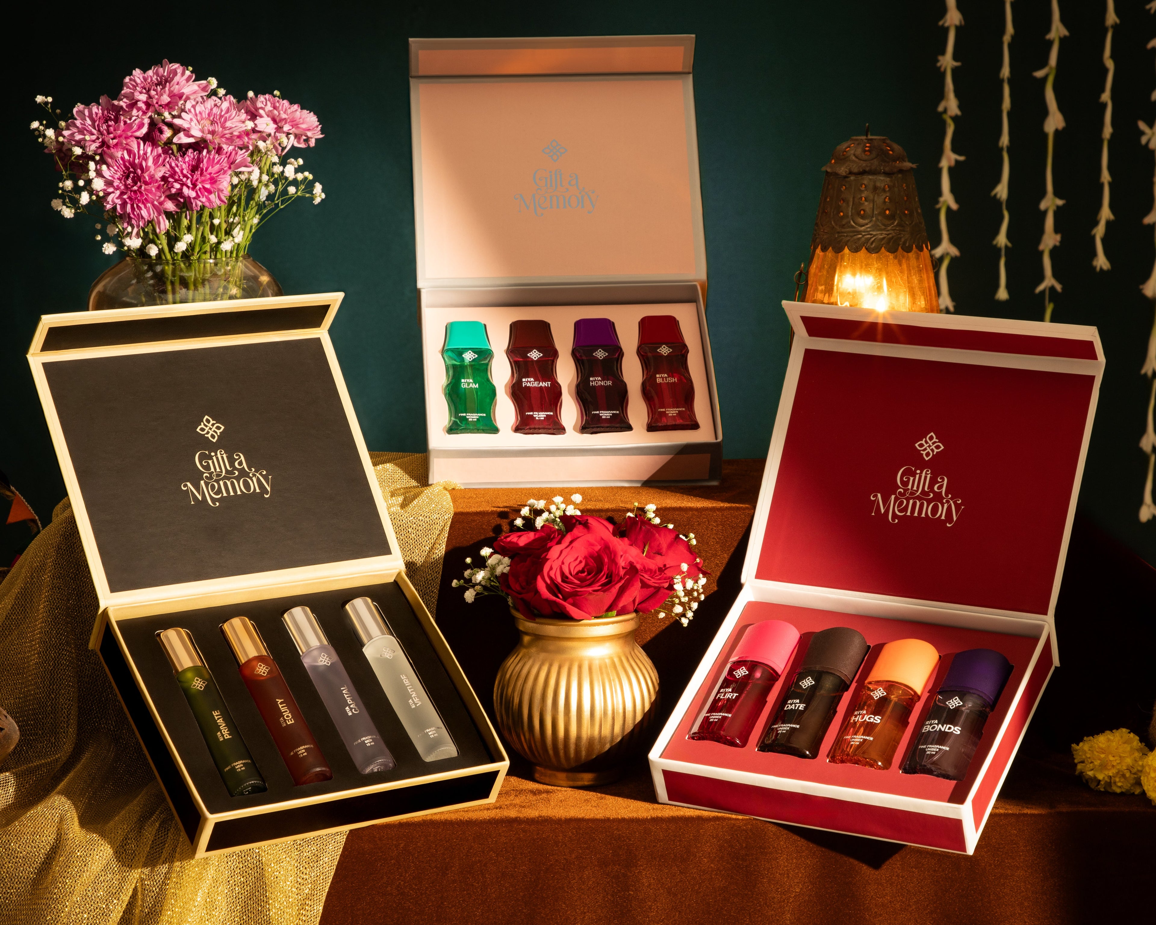 Gift A Memory | Unisex Perfume Gift Box | 20ml x 4 Eau De Parfum | Gifts For All