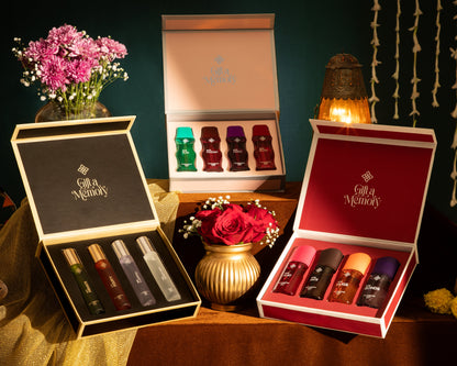 Gift A Memory | Unisex Perfume Gift Box | 20ml x 4 Eau De Parfum | Gifts For All