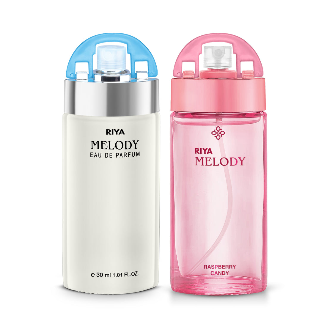 Riya Melody Sea Green and Raspberry EDP for Women | Pack of 2 - 60 ml