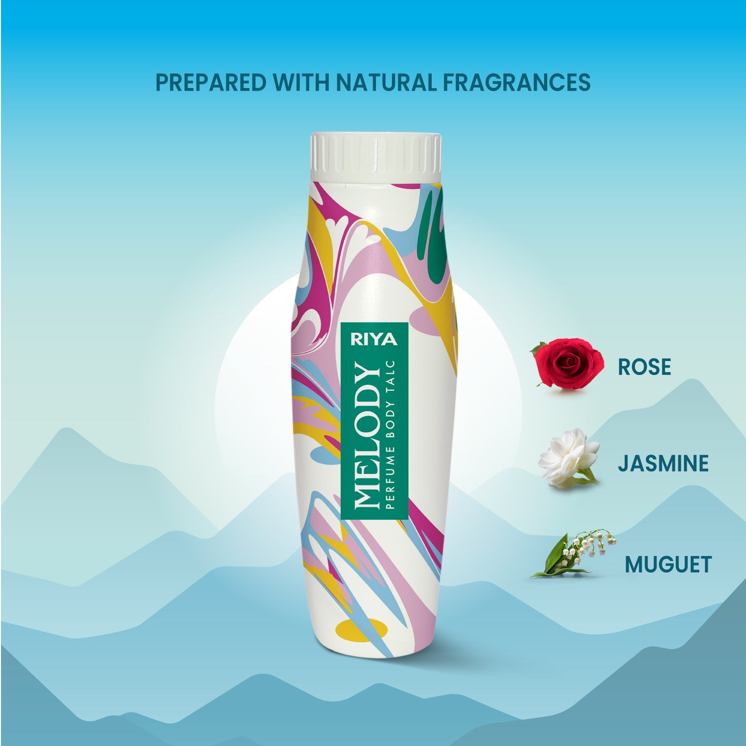 Melody Perfume Body Talc | 300 Gm