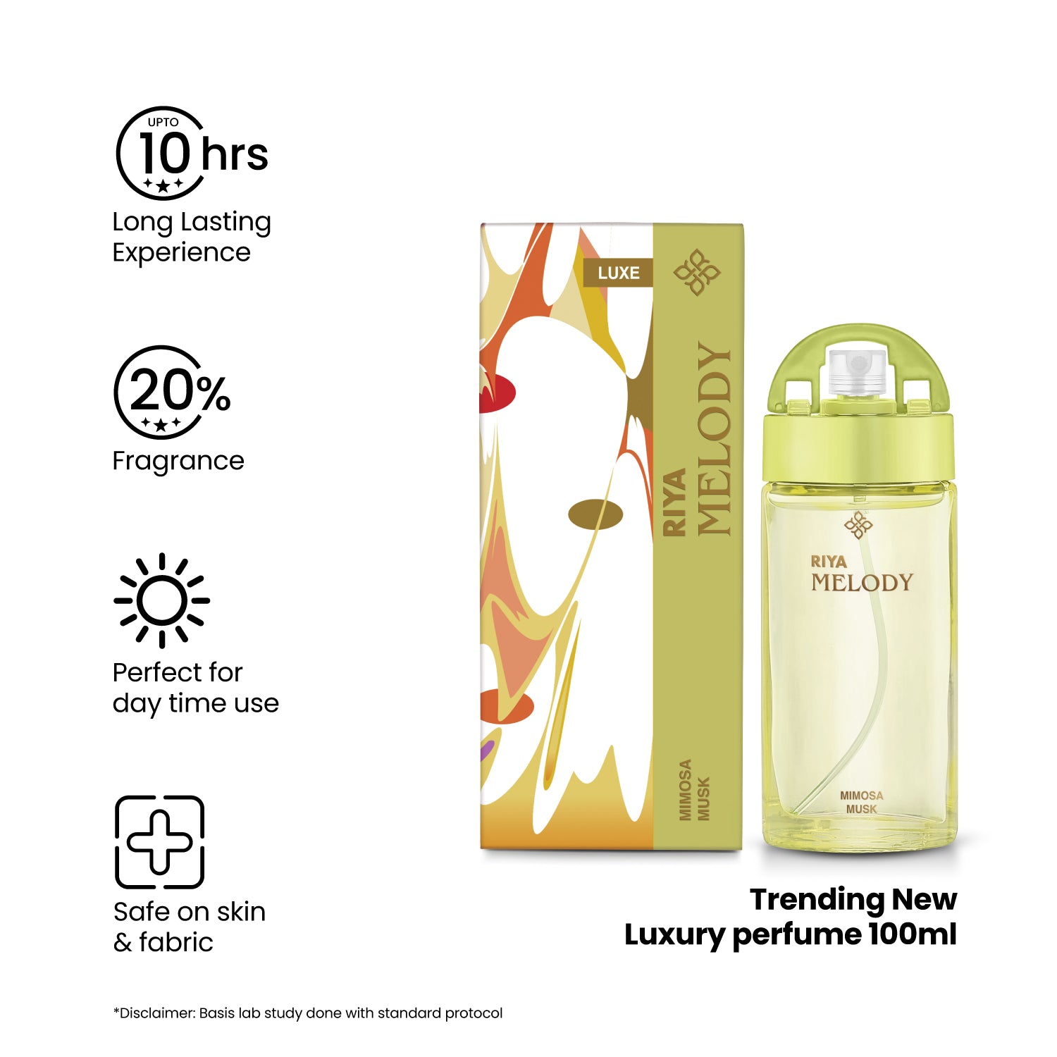 Riya Melody Mimosa Musk Trending New Luxury Perfume for Women - 100 ml