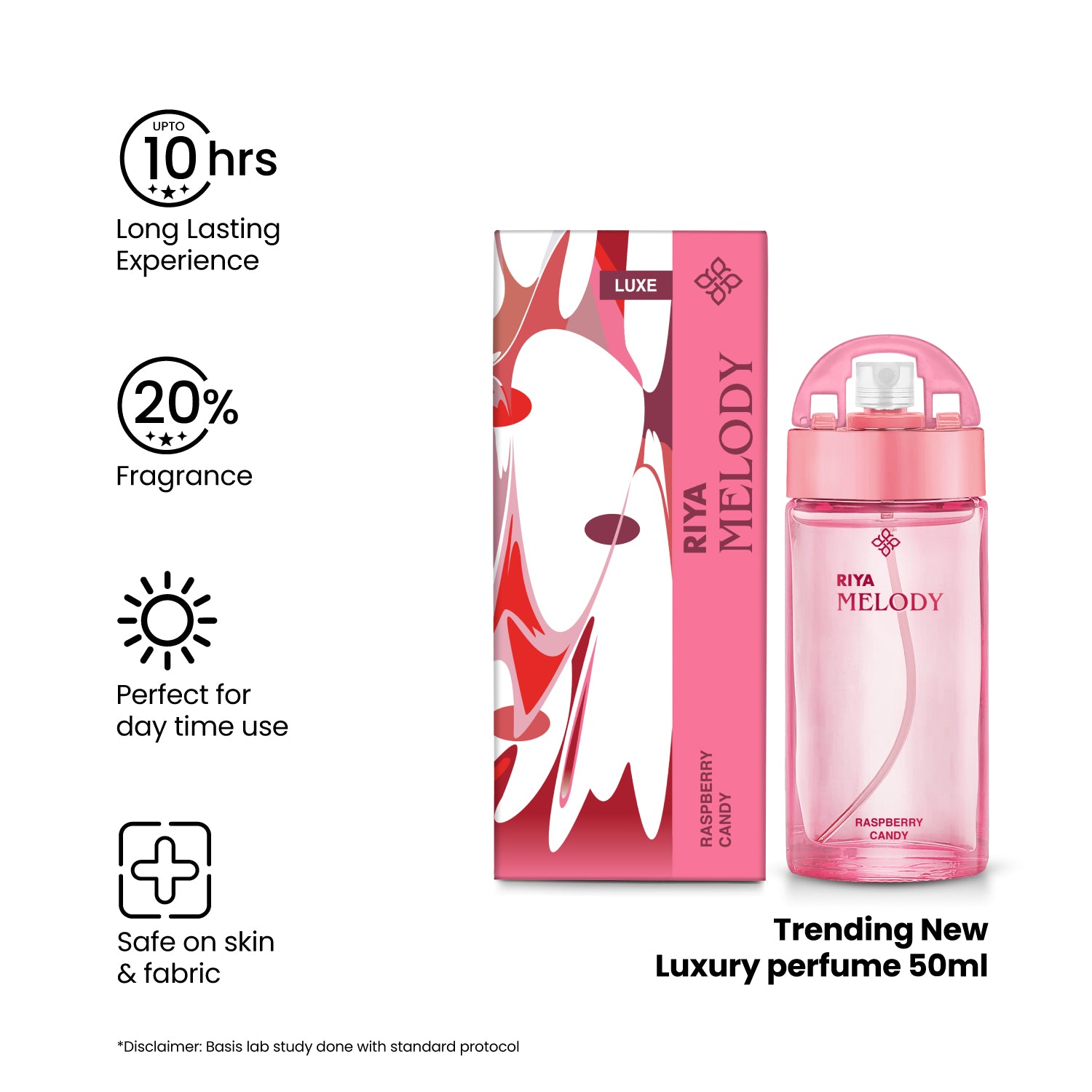 Riya Melody Raspberry Candy Trending New Luxury Eau De Parfum for Women - 50 ml