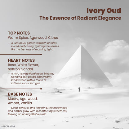 RIYA OUD IVORY Perfume for Men &amp; Women 30 ml