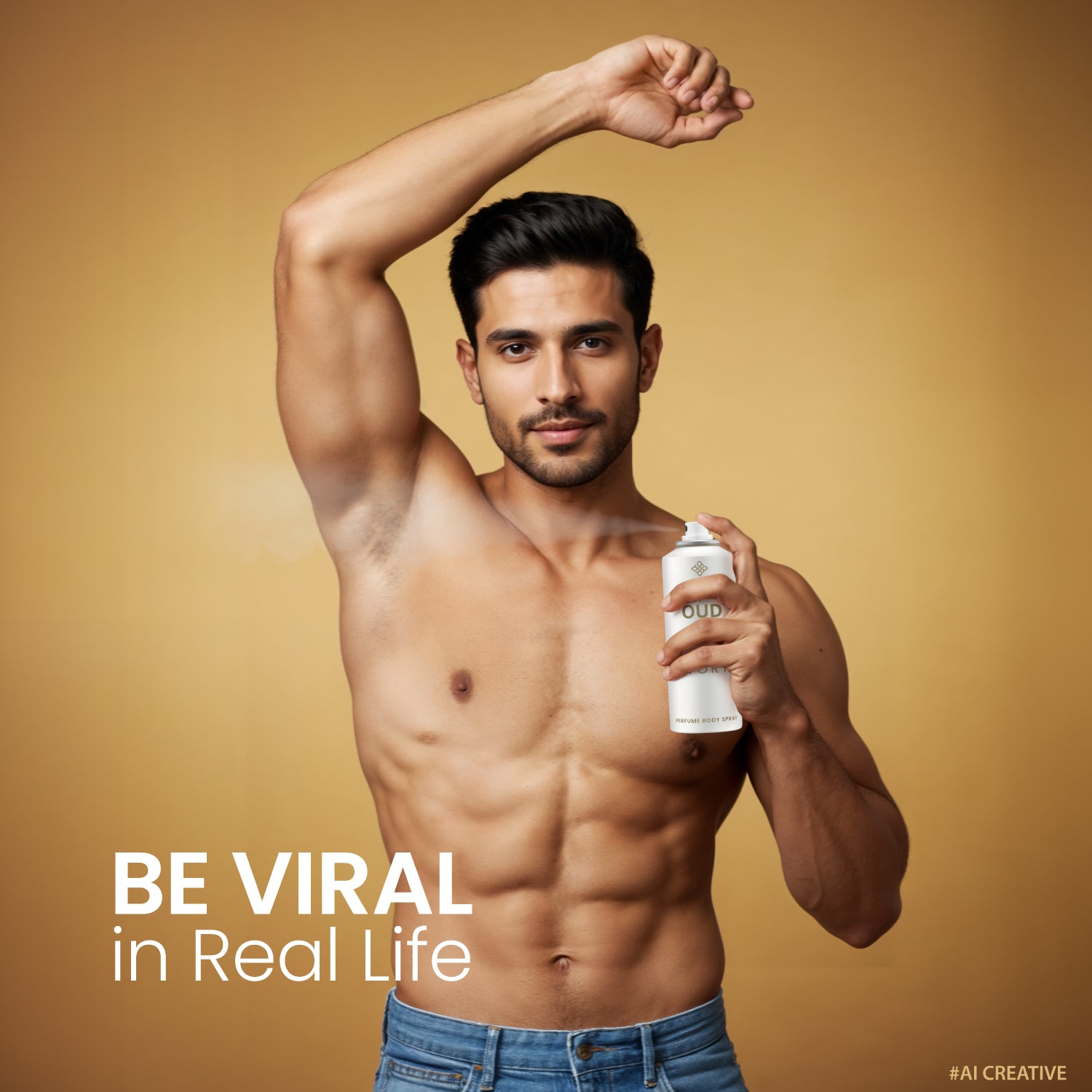 Riya OUD Ivory Deodorant for Unisex | Perfume Body Spray for Men &amp; Women | Warm &amp; Spice Fragrance - 200 ml