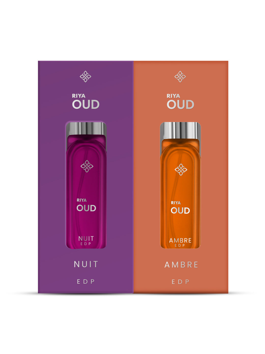 Riya OUD Nuit and Ambre Eau De Parfum for Men and Women | 20 ml Each Pack of 2