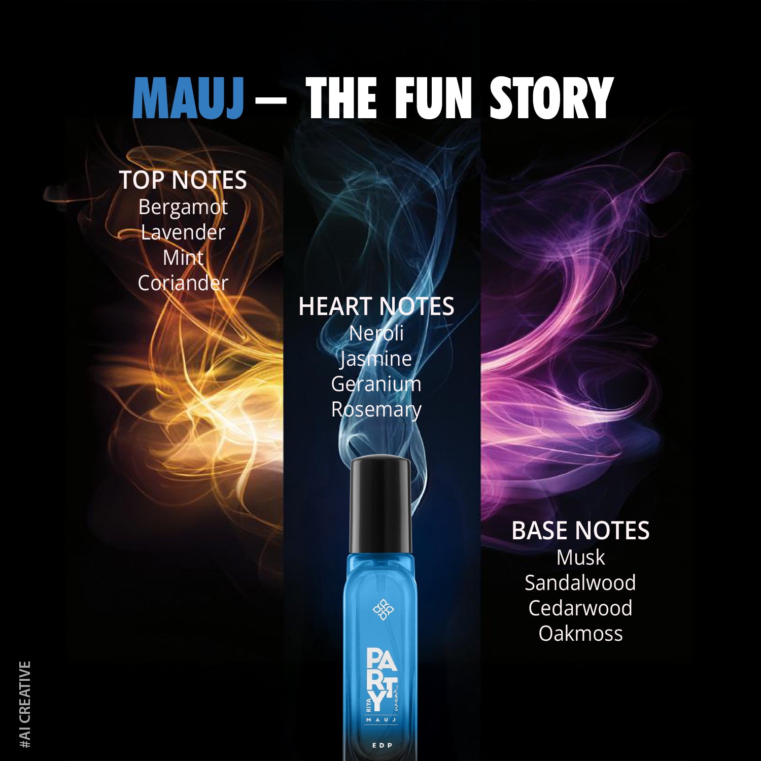 RIYA Party wear Mauj Perfume for Men and Women - 20ML