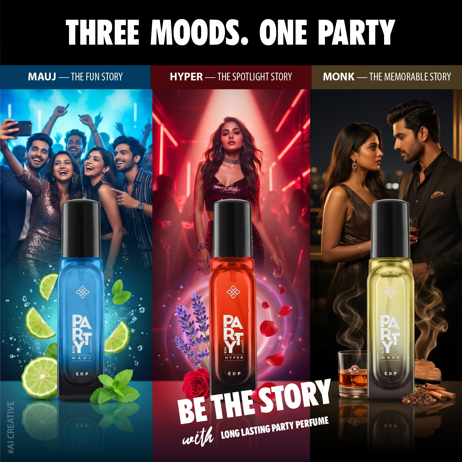 RIYA Party wear Mauj Perfume for Men and Women - 20ML