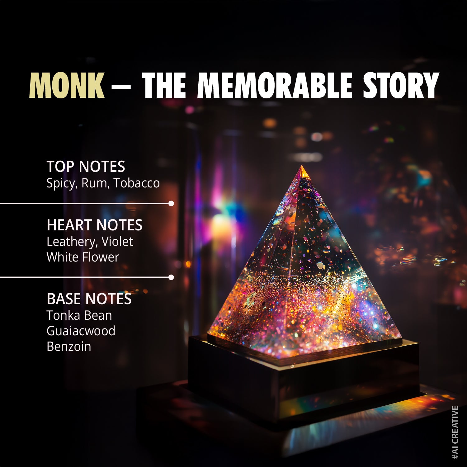 RIYA Party wear Monk Perfume for Men and Women - 20ML