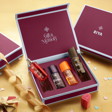 GIFT A MEMORY PERFUME UNISEX EAU DE PARFUM SPRAY / 4NX20 ML