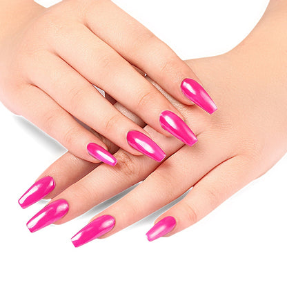 Street Style Long Wear, Quick Drying, Glossy Finish, 7-Free Formula, Nail Enamel, 100% Vegan &amp; Cruelty Free, Shade SS 107, Peachy Drama,12 ML