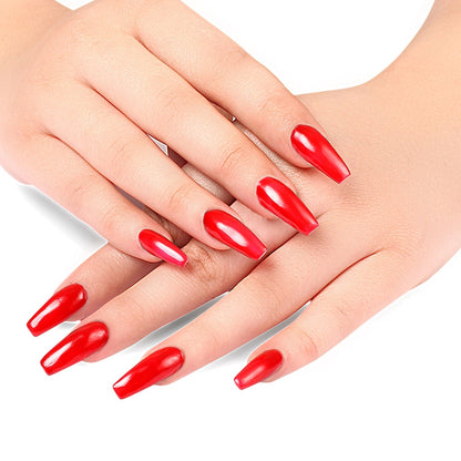 Street Style Long Wear, Quick Drying, Glossy Finish, 7-Free Formula, Nail Enamel, 100% Vegan &amp; Cruelty Free, Shade SS 114, Red Blast,12 ML