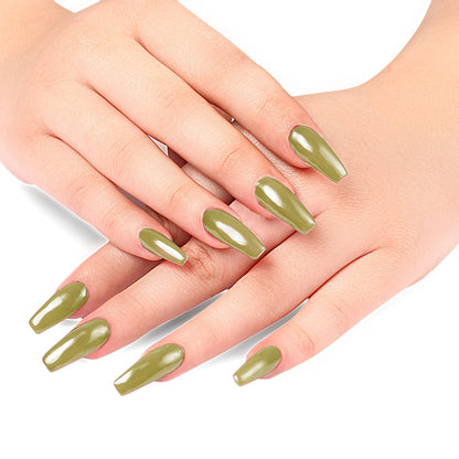 Street Style Long Wear, Quick Drying, Glossy Finish, 7-Free Formula, Nail Enamel, 100% Vegan &amp; Cruelty Free, Shade SS 129, Mint Green,12 ML