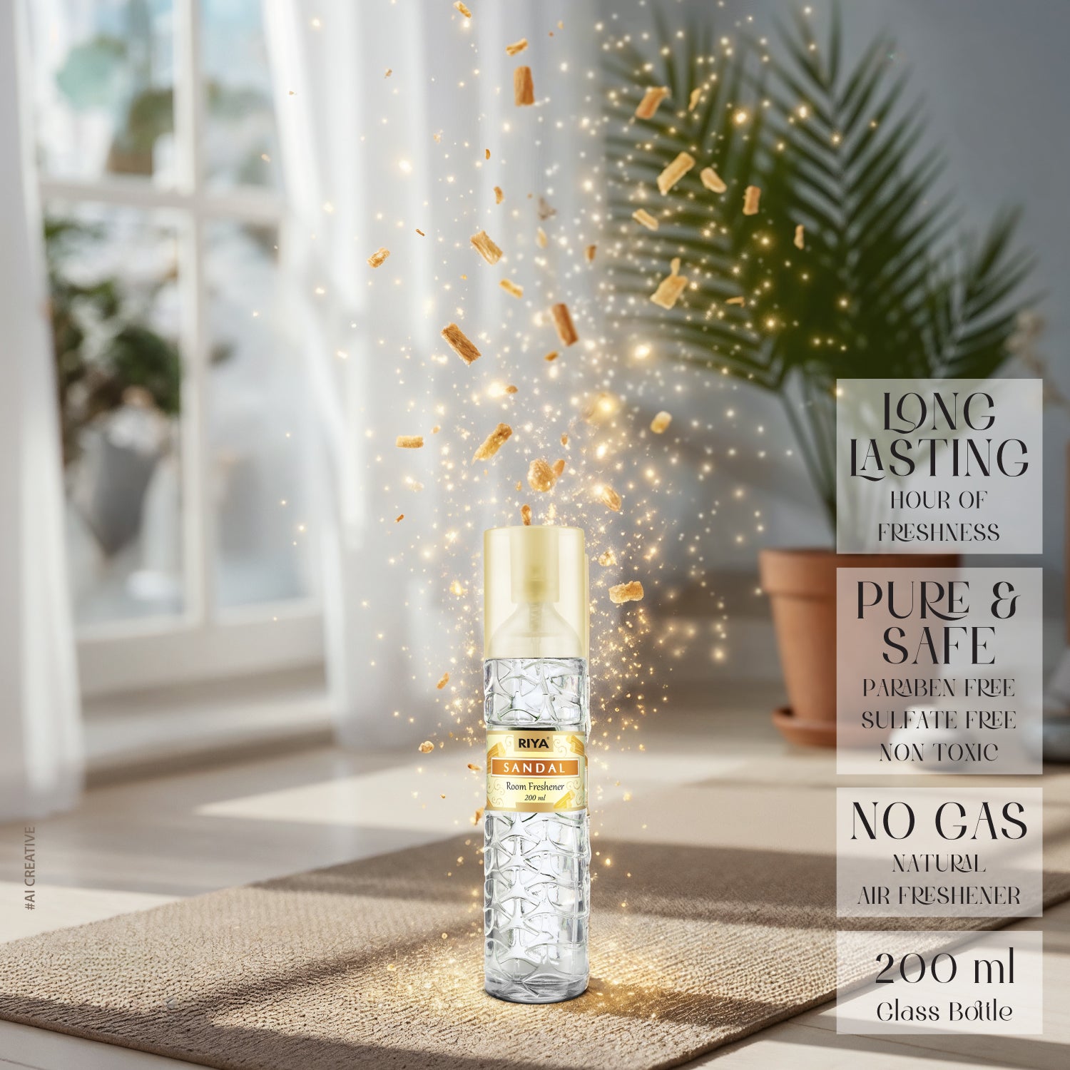 Riya Sandalwood Air Freshener - 200 ml